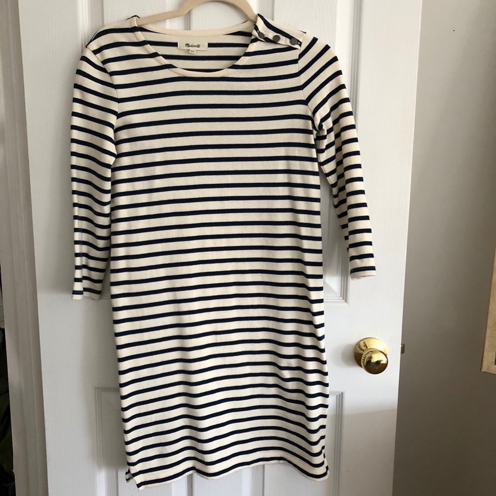 NWOT Madewell striped dress